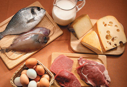 Image d'aliments contenant des protéines